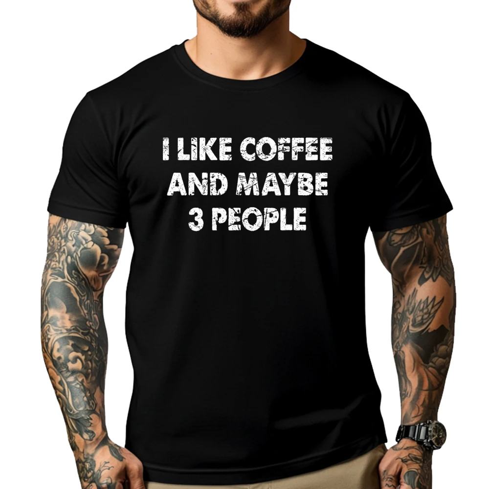 Funny Coffee Tshirt I Like Coffee And Maybe 3 People T Shirts Men Tshirt Blank T Shirt 100℅ Cotton Men's Clothing Deals Crazy
Funny Coffee Tshirt I Like Coffee And Maybe 3 People T Shirts Men Tshirt Blank T Shirt 100℅ Cotton Men's Clothing Deals Crazy