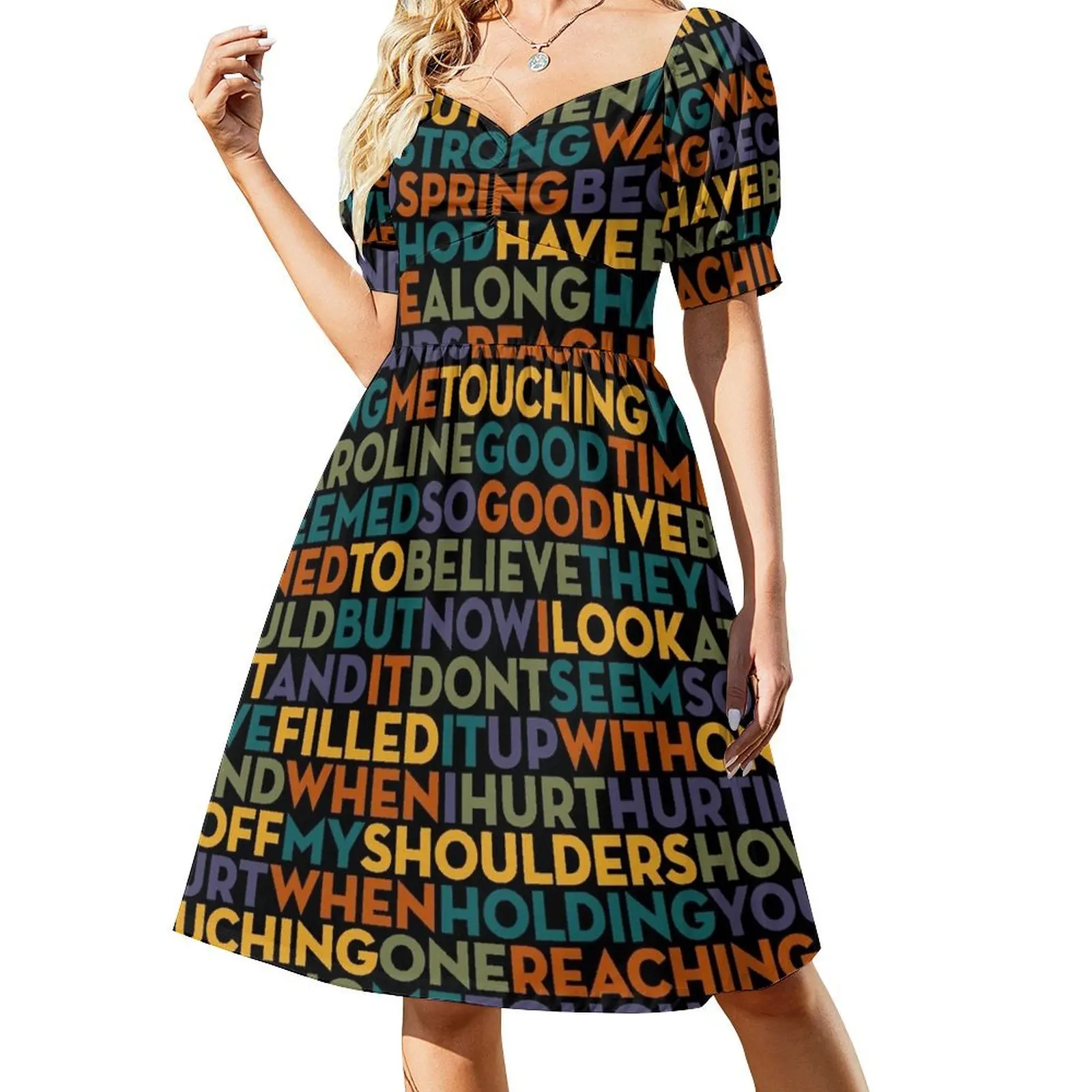 Sweet Caroline - Neil Diamond v.4 Short Sleeved Dress dresses korean style clothes Dress
Sweet Caroline - Neil Diamond v.4 Short Sleeved Dress dresses korean style clothes Dress