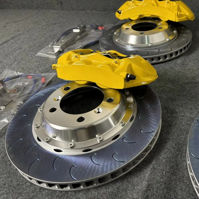Large Brake Kit 6 Piston Brake Caliper Kit 380mm-440mm Disk Kit Rim 18 Inches,for 911 718 Cayenne Macan Panamera Series
Large Brake Kit 6 Piston Brake Caliper Kit 380mm-440mm Disk Kit Rim 18 Inches,for 911 718 Cayenne Macan Panamera Series