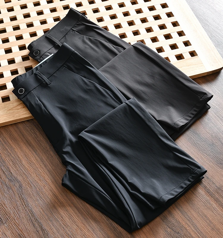 Cool Sensation Ice Oxygen Fabric Men's Fashionable Versatile Thin Breathable Business Casual Straight Leg Long Pants Summer
Cool Sensation Ice Oxygen Fabric Men's Fashionable Versatile Thin Breathable Business Casual Straight Leg Long Pants Summer
