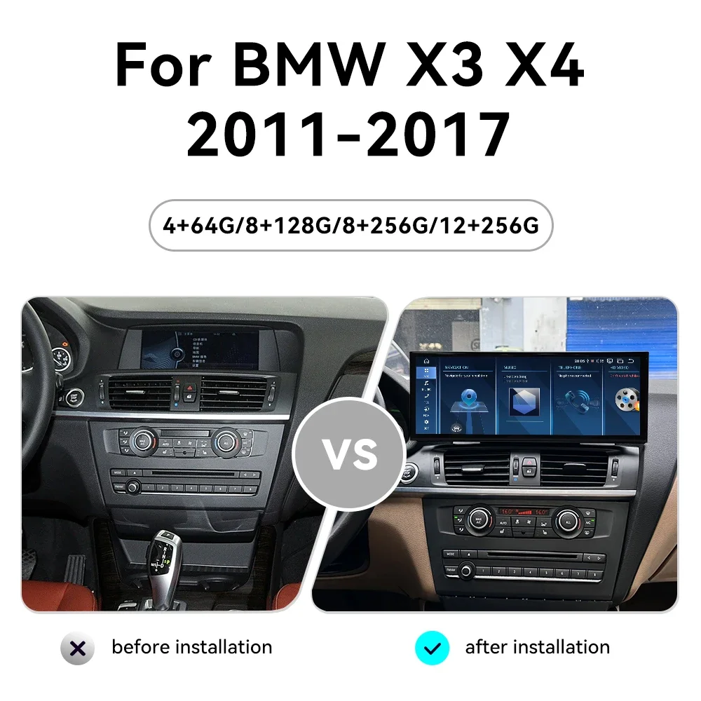 Android 13 For Bmw X3 X4 2011 2012-2017 Evo Cic System Car Radio Video Player Carplay Dsp Stereo 15.8 Inch Touch Screen 4g Wifi
Android 13 For Bmw X3 X4 2011 2012-2017 Evo Cic System Car Radio Video Player Carplay Dsp Stereo 15.8 Inch Touch Screen 4g Wifi