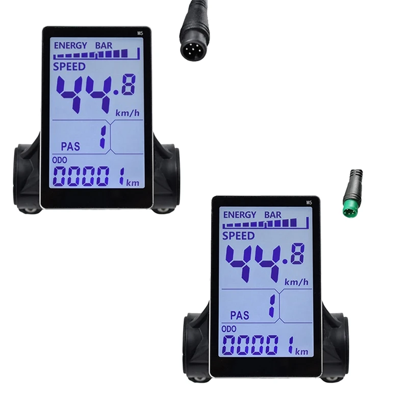 M5 Electric Bike LCD Display Meter 24V 36V 48V 60V E Scooter LCD Panel Screen Parts For Mountain Electric Bike (6PIN)
M5 Electric Bike LCD Display Meter 24V 36V 48V 60V E Scooter LCD Panel Screen Parts For Mountain Electric Bike (6PIN)