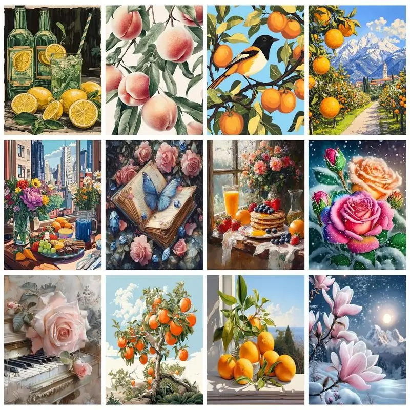 GATYZTORY Pictures By Number Flower and Fruit Kits Home Decor Painting By Number Landscape Drawing On Canvas HandPainted Art Gif
GATYZTORY Pictures By Number Flower and Fruit Kits Home Decor Painting By Number Landscape Drawing On Canvas HandPainted Art Gif