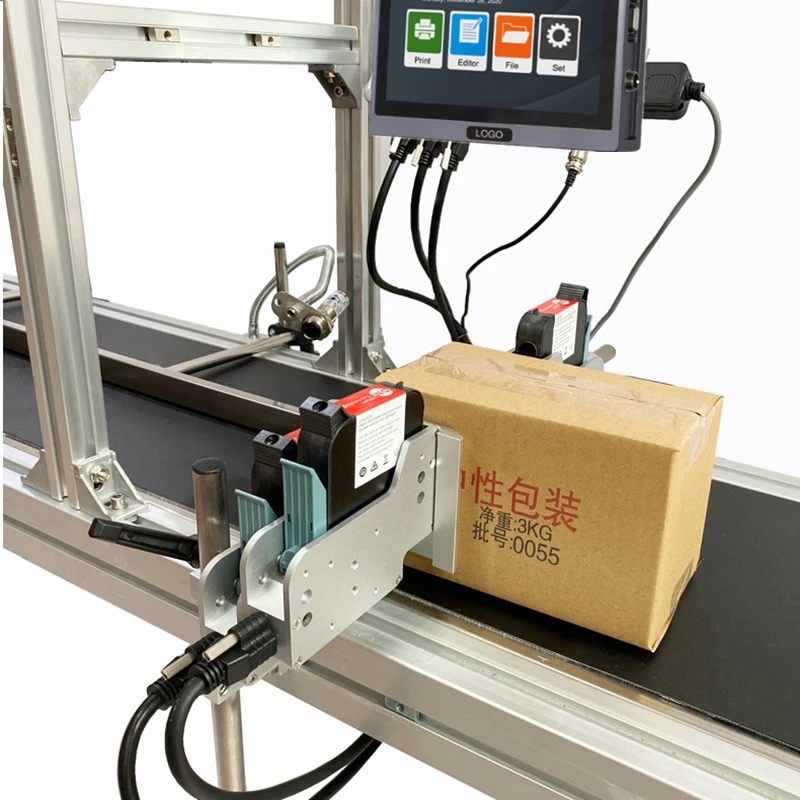 38.1MM Three Heads Online Thermal Inkjet Printer QR Code Printing Batch Date Logo Expiry Date Production Line Inkjet Printer
38.1MM Three Heads Online Thermal Inkjet Printer QR Code Printing Batch Date Logo Expiry Date Production Line Inkjet Printer