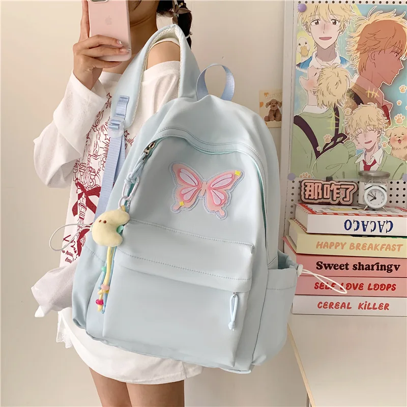 Women Backpack Female Butterfly Versatile Cartoon Backpack Backpacks Large Capacity Backpack School Bags Designer Bags Mochila
Women Backpack Female Butterfly Versatile Cartoon Backpack Backpacks Large Capacity Backpack School Bags Designer Bags Mochila