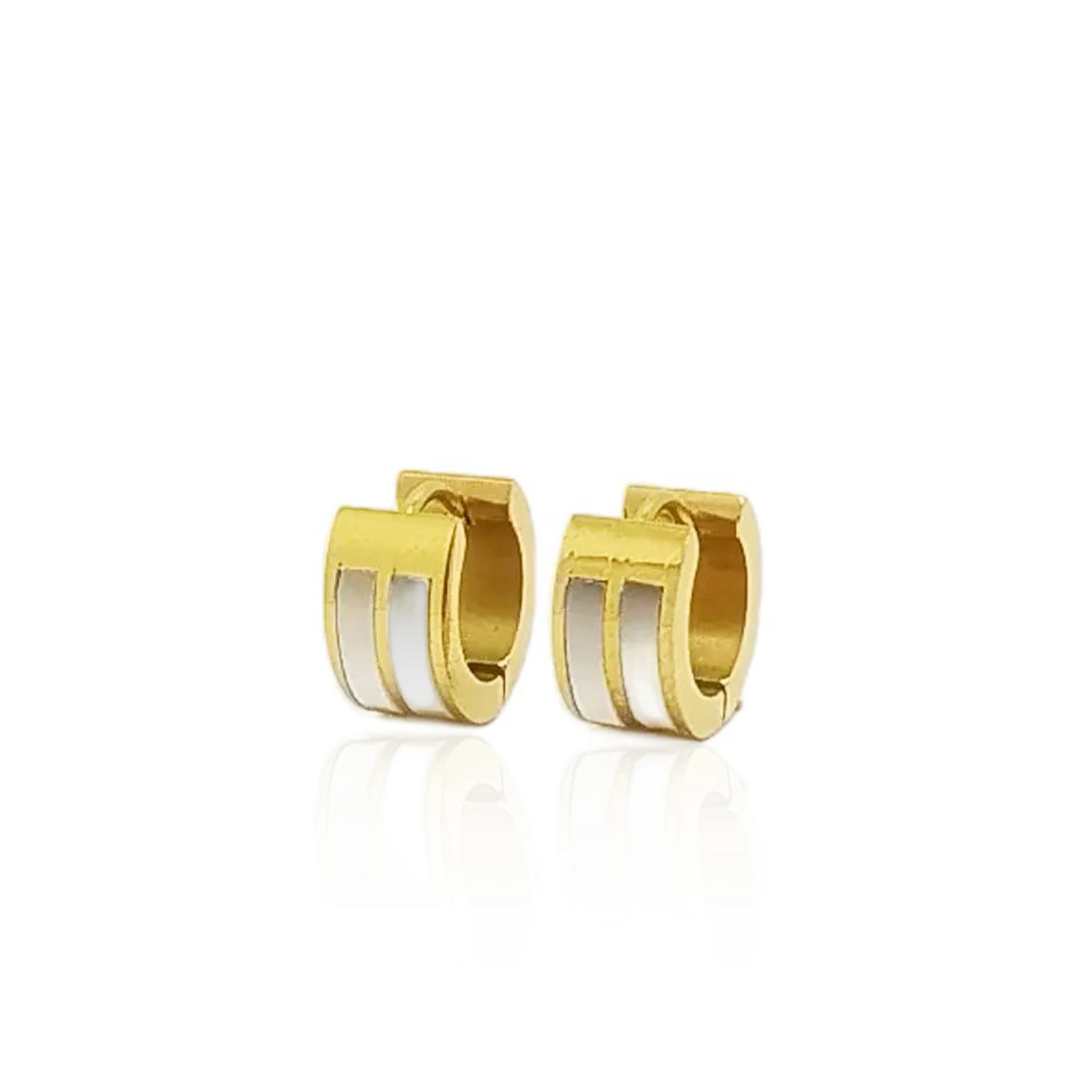 ALEX Shine Gold Color Women Earrings Fashion Smooth Hoop Earrings for Women Engagement Wedding Jewelry Gift
ALEX Shine Gold Color Women Earrings Fashion Smooth Hoop Earrings for Women Engagement Wedding Jewelry Gift