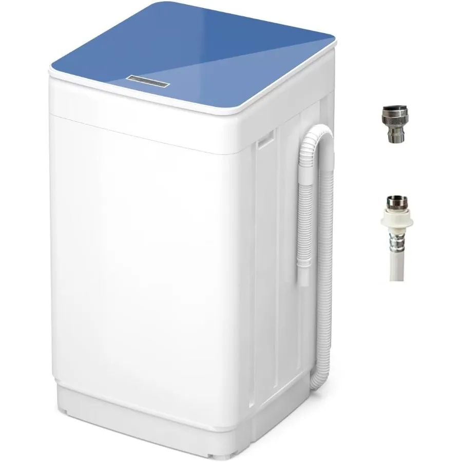 Portable Washing Machine 20 Lbs FullAutomatic with 7 Wash Cycles LED Display Electric Laundry Machine for Apartment RVs Dorms C
Portable Washing Machine 20 Lbs FullAutomatic with 7 Wash Cycles LED Display Electric Laundry Machine for Apartment RVs Dorms C