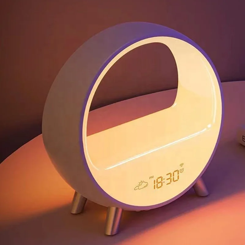 Lonvel Letter Shape Wireless Charger Led Table Lamp Home Decoration Lamp with Wifi Speaker Clock Alarm Smart APP Weather Display
Lonvel Letter Shape Wireless Charger Led Table Lamp Home Decoration Lamp with Wifi Speaker Clock Alarm Smart APP Weather Display