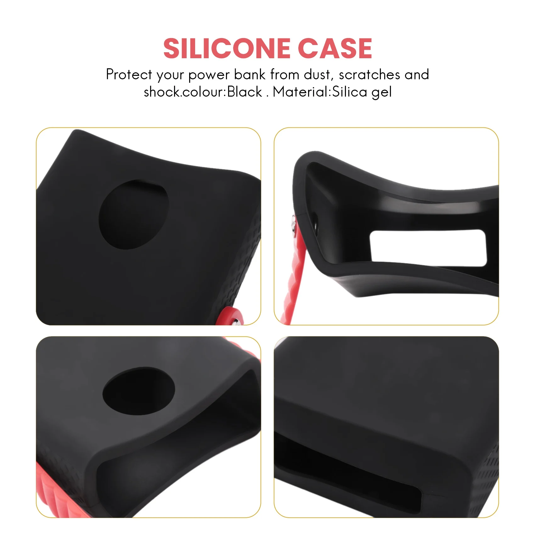HOT!Silicone Case for ROMOSS Zeus PEA40 40000MAh Power Bank Anti-Slip/Anti-Fall Soft Cover Portable Protective Sleeve(Black)
HOT!Silicone Case for ROMOSS Zeus PEA40 40000MAh Power Bank Anti-Slip/Anti-Fall Soft Cover Portable Protective Sleeve(Black)