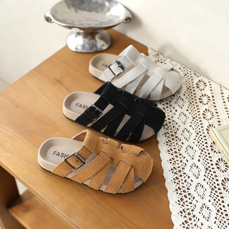 2026 Summer Children Outdoor Slippers Causal Hollow-out Boy Girl Woven Non-slip Shoes for Beach Breathable Kids Slip-On Slippers
2026 Summer Children Outdoor Slippers Causal Hollow-out Boy Girl Woven Non-slip Shoes for Beach Breathable Kids Slip-On Slippers