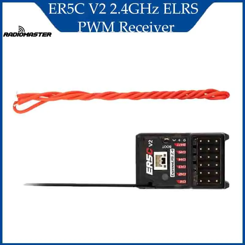 Radiomaster ER5C V2.0 2.4GHz ELRS PWM Receiver V2 5CH 2.4G ExpressLRS RX Lightweight For FPV Car Boat Truck RC Tools
Radiomaster ER5C V2.0 2.4GHz ELRS PWM Receiver V2 5CH 2.4G ExpressLRS RX Lightweight For FPV Car Boat Truck RC Tools