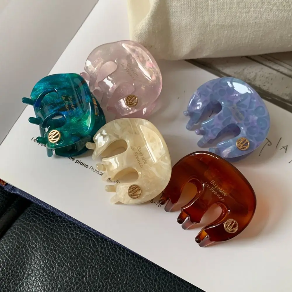 Personalized Acetic Acid Acetate Hair Claw Grab Clip Candy Color Letter Hair Clip Headdress Cute Hairpin Daily
Personalized Acetic Acid Acetate Hair Claw Grab Clip Candy Color Letter Hair Clip Headdress Cute Hairpin Daily
