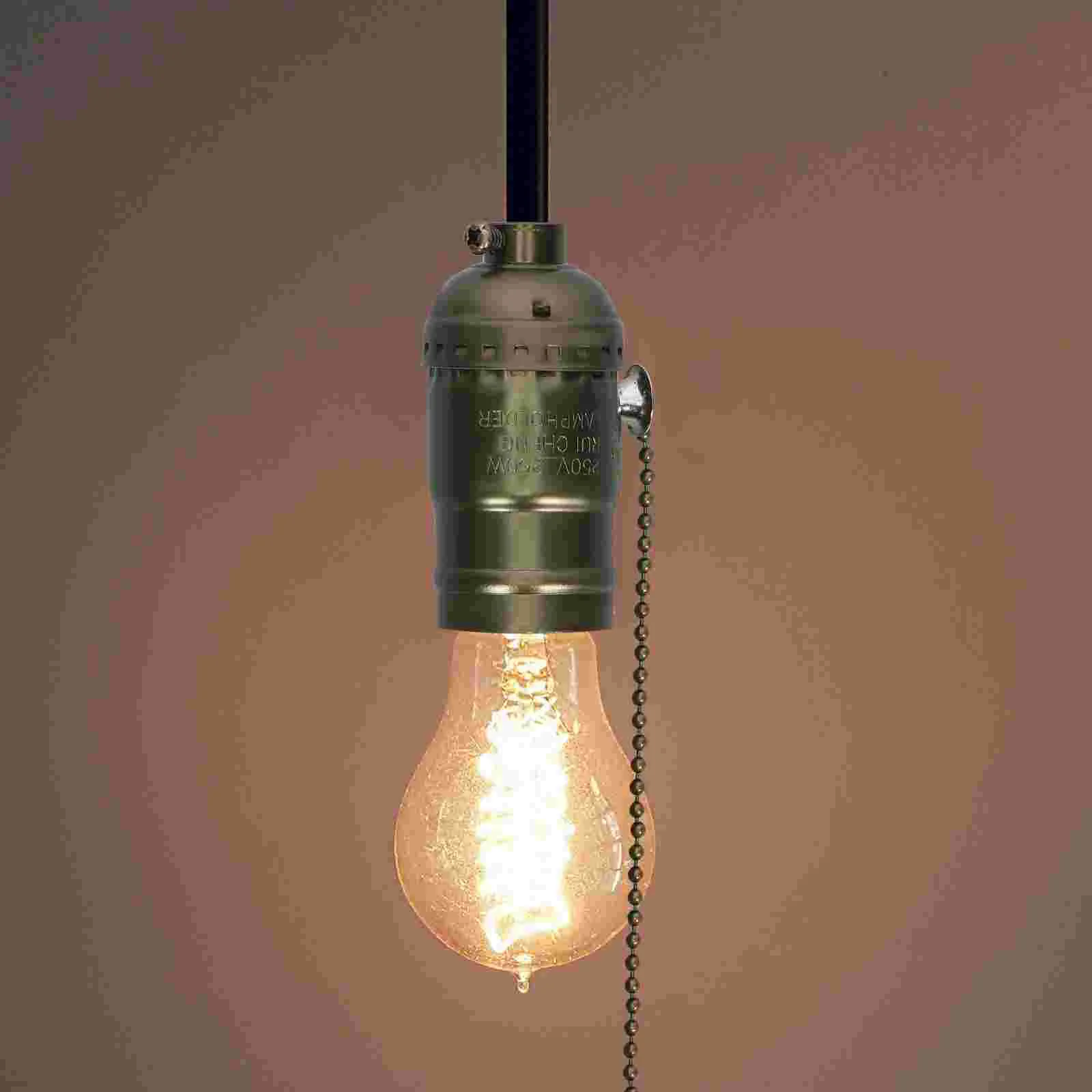 Light Retro Bottle Lamp Holder Decorative Bulb E27 Socket Parts for Making Lamps
Light Retro Bottle Lamp Holder Decorative Bulb E27 Socket Parts for Making Lamps