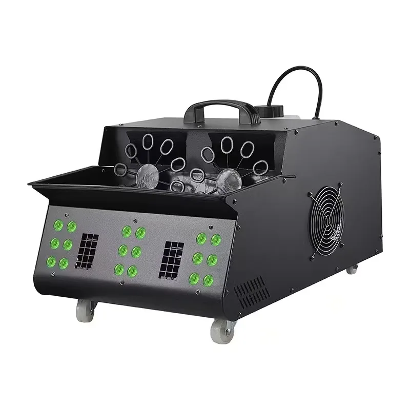 Smoke Bubble Machine 2000w Led Electric Fog Bubble Machine Automatic for Stage Party Celebration Festival
Smoke Bubble Machine 2000w Led Electric Fog Bubble Machine Automatic for Stage Party Celebration Festival
