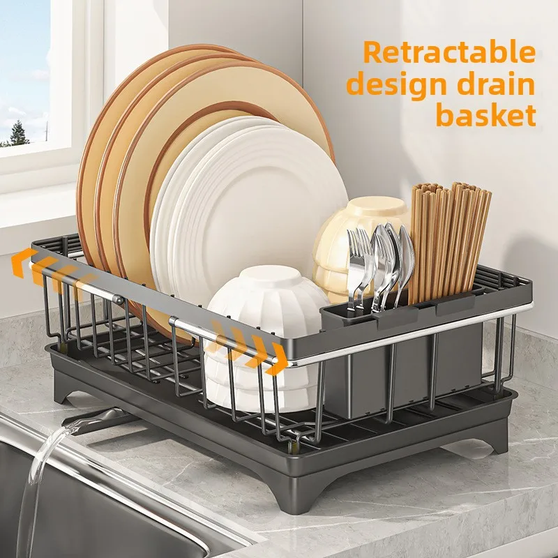Durable Sink Drain Basket Retractable Sink Dish Drain Rack Dish Storage Rack Kitchen Fruit and Vegetable Shelf
Durable Sink Drain Basket Retractable Sink Dish Drain Rack Dish Storage Rack Kitchen Fruit and Vegetable Shelf