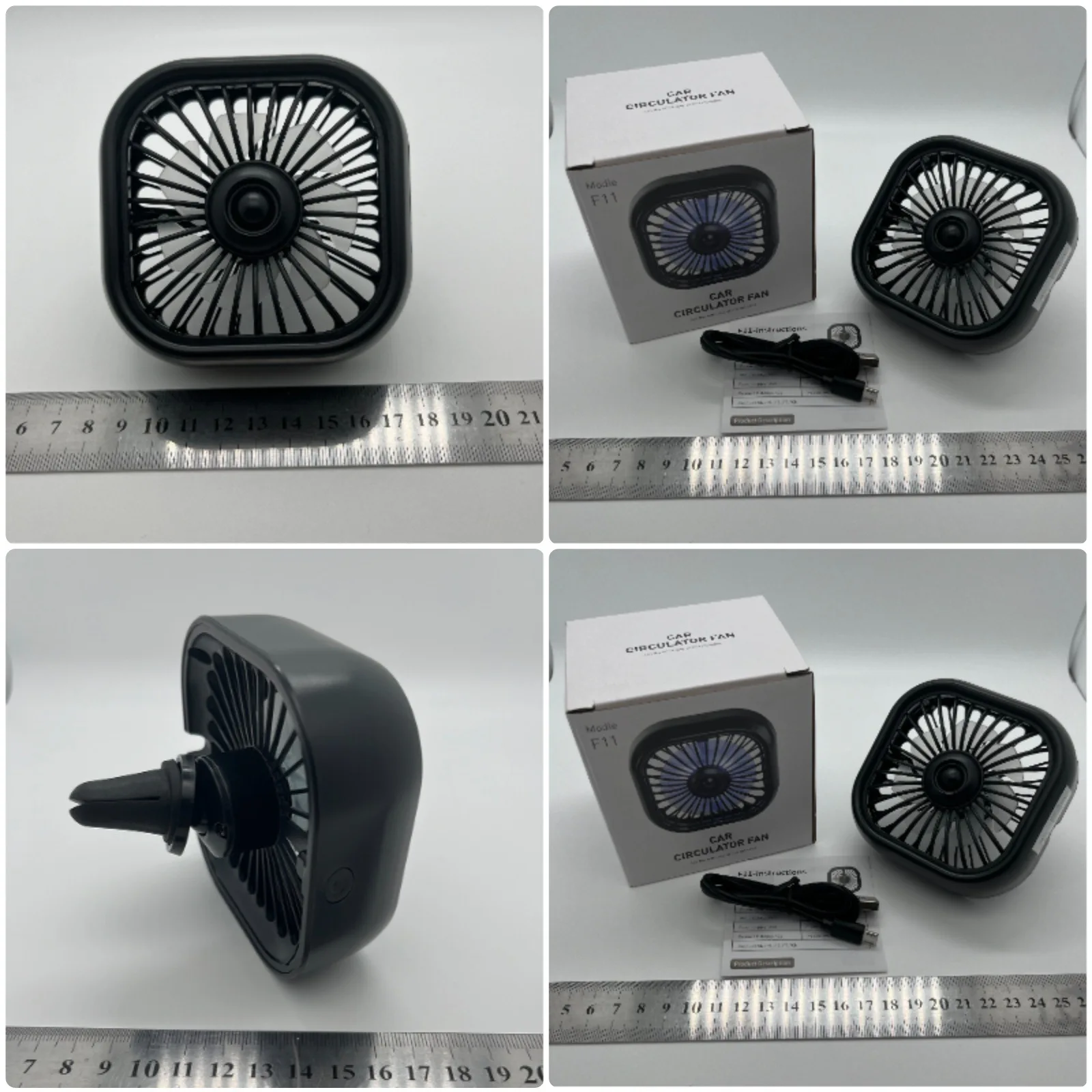 New Mini Car Air Outlet Cooling Fan Adjustment Powerful USB Light Creative Low Noise Multi-function Mini Car Interior Fan Cooler
New Mini Car Air Outlet Cooling Fan Adjustment Powerful USB Light Creative Low Noise Multi-function Mini Car Interior Fan Cooler
