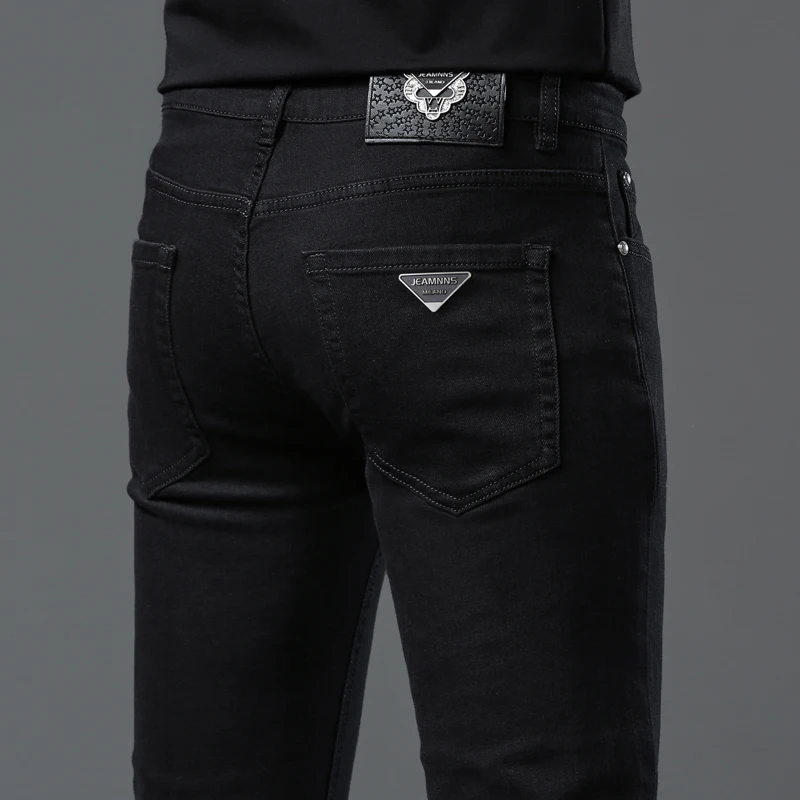 Джинсы Bla Slim Fit из тонкого денима для мужчин, осенне-зимние, износостойкие, с цветоустойчивой окраской, молодежные, повседневные, на все сезоны
Джинсы Bla Slim Fit из тонкого денима для мужчин, осенне-зимние, износостойкие, с цветоустойчивой окраской, молодежные, повседневные, на все сезоны