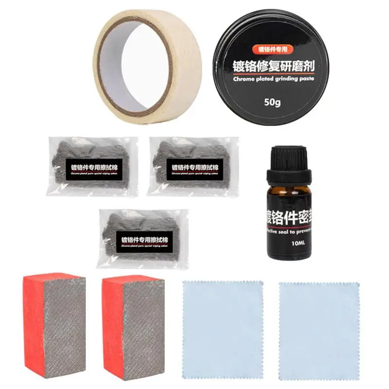 Auto Chrome Trim Restorer Motorcycle Chrome Polish Spray Car Door Trim Cleaner Set Rust Removal For Truck Chrome Polish Spray To
Auto Chrome Trim Restorer Motorcycle Chrome Polish Spray Car Door Trim Cleaner Set Rust Removal For Truck Chrome Polish Spray To