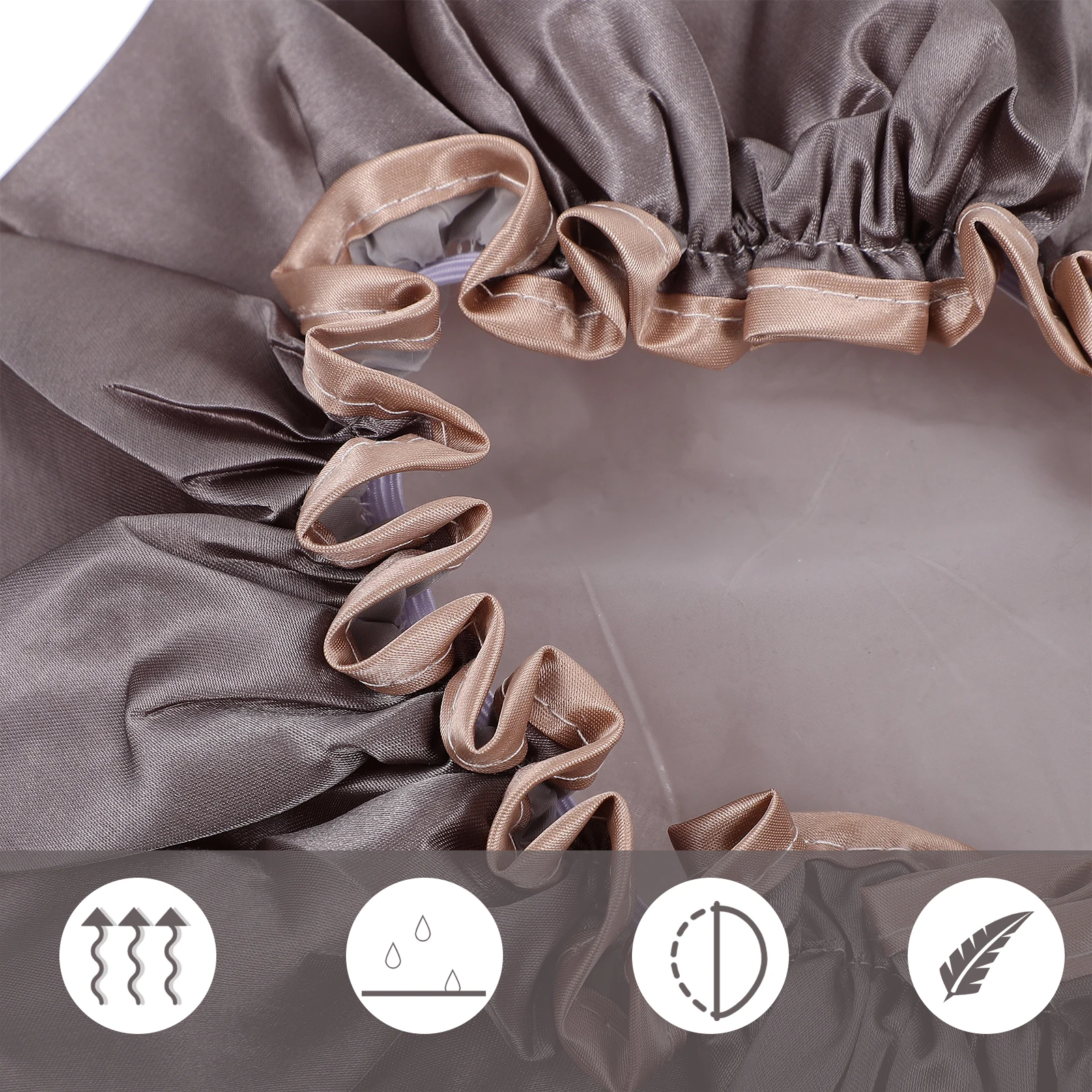 3Pcs Double-Layer Waterproof Bath Caps Thickened Peva Shower Caps Hair Cover for Women Showering Bath Hats for Lady
3Pcs Double-Layer Waterproof Bath Caps Thickened Peva Shower Caps Hair Cover for Women Showering Bath Hats for Lady