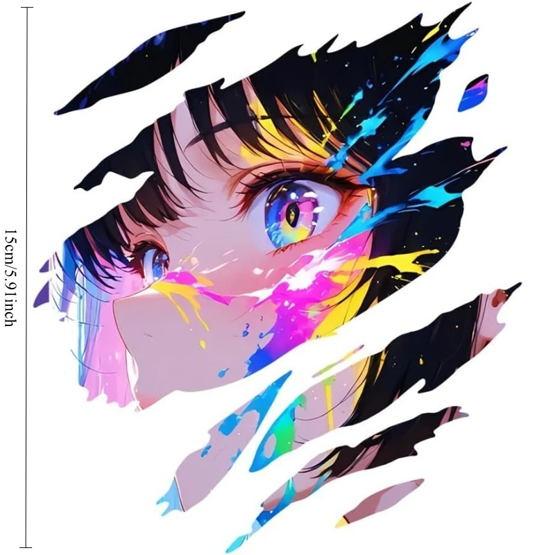 Colorful Anime Girl Tears Vinyl Sticker, Waterproof Decal for Car Motorcycle Surfboard Laptop
Colorful Anime Girl Tears Vinyl Sticker, Waterproof Decal for Car Motorcycle Surfboard Laptop