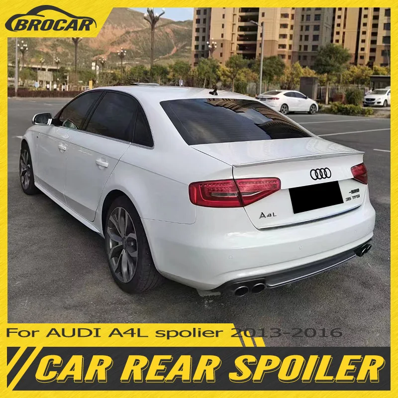 Задний спойлер для Audi A4L spolier, задний спойлер из АБС-пластика для Audi A4L spolier 2013 2014 2016
Задний спойлер для Audi A4L spolier, задний спойлер из АБС-пластика для Audi A4L spolier 2013 2014 2016