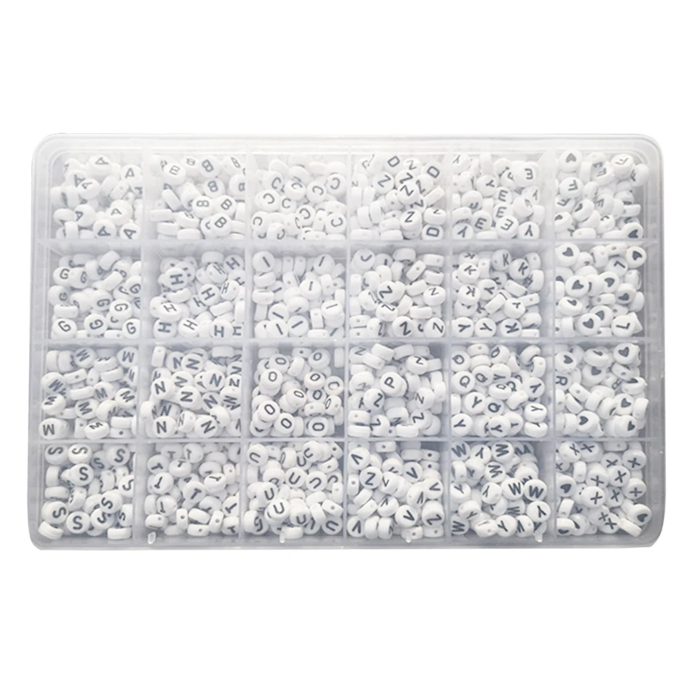1350pcs Children Beading DIY Accessories Plastic Alphabet Beads Jewelry Making Letter Oblate Kids Creative Logical Thinking
1350pcs Children Beading DIY Accessories Plastic Alphabet Beads Jewelry Making Letter Oblate Kids Creative Logical Thinking