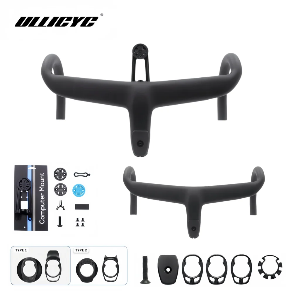 no logo Carbon Cockpit Full Internal cable Bike Cockpit Road Bicycle Handlebar Di2 Integrated Handlebar 360mm Cockpit With Mount
no logo Carbon Cockpit Full Internal cable Bike Cockpit Road Bicycle Handlebar Di2 Integrated Handlebar 360mm Cockpit With Mount