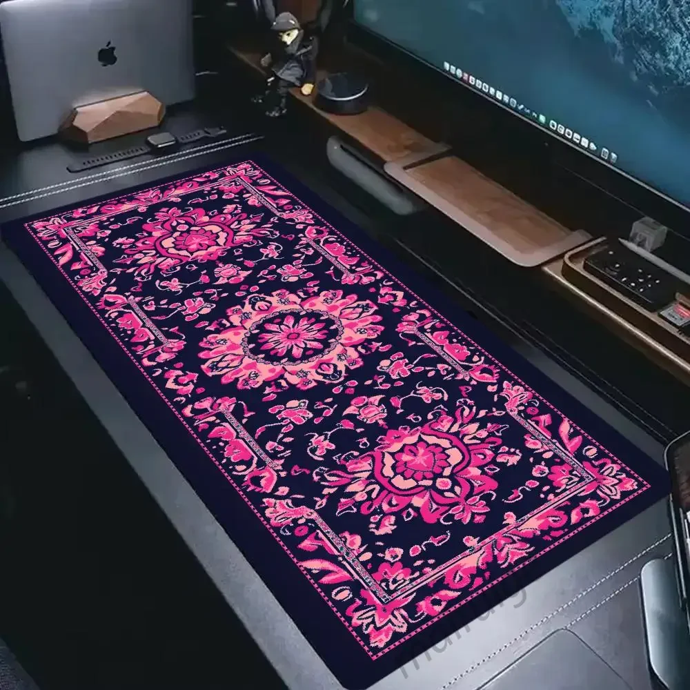 Pink Flower Persian Mouse Pad Large Computer Office Game Table Mat XXL Rubber Anti-slip Gaming Keyboard Mousepads Long Desk Pads
Pink Flower Persian Mouse Pad Large Computer Office Game Table Mat XXL Rubber Anti-slip Gaming Keyboard Mousepads Long Desk Pads