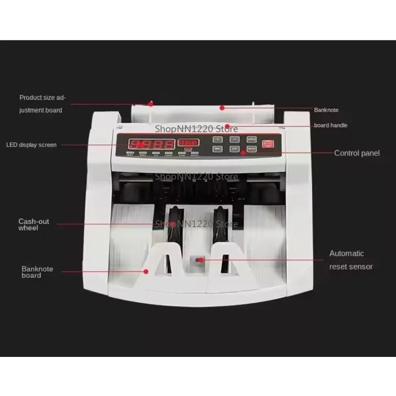 Automatic Bill Counter Banknote Counting Machine for Business And Home Use Cash Billing Add-to-Bill System from China Mainland
Automatic Bill Counter Banknote Counting Machine for Business And Home Use Cash Billing Add-to-Bill System from China Mainland