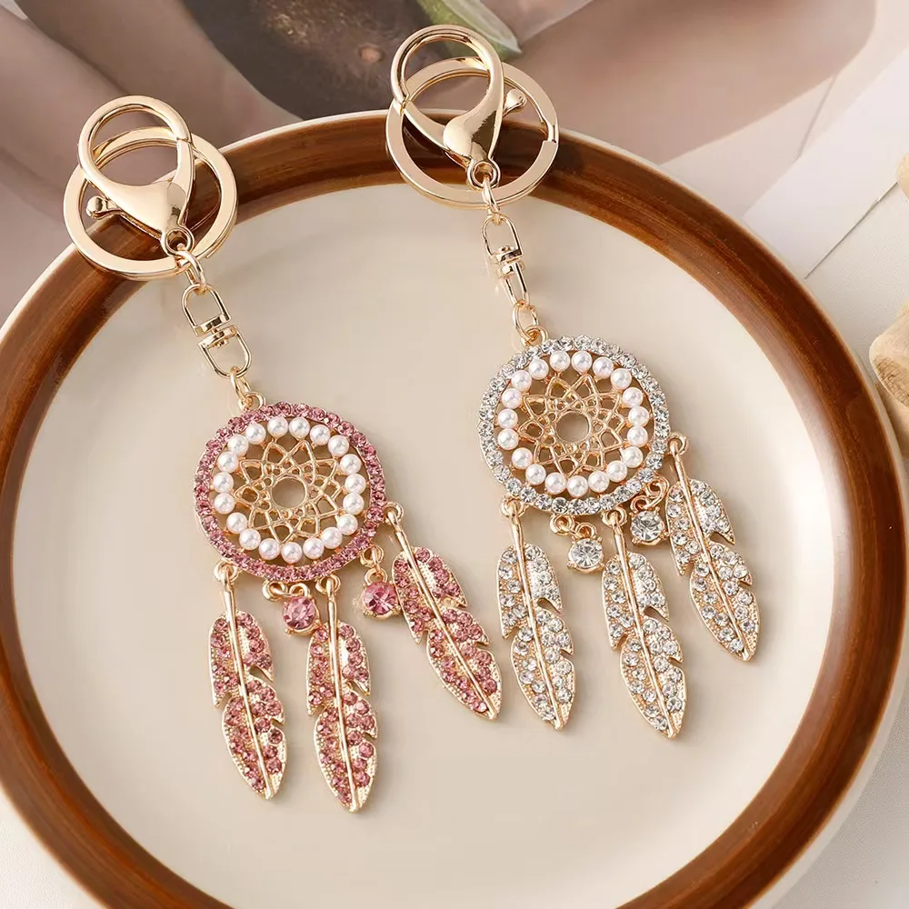 New 2026 Creative Diamond Dreamcatcher Feather Keychain – Perfect Gift for Cars, Bags, and Special Occasions
New 2026 Creative Diamond Dreamcatcher Feather Keychain – Perfect Gift for Cars, Bags, and Special Occasions