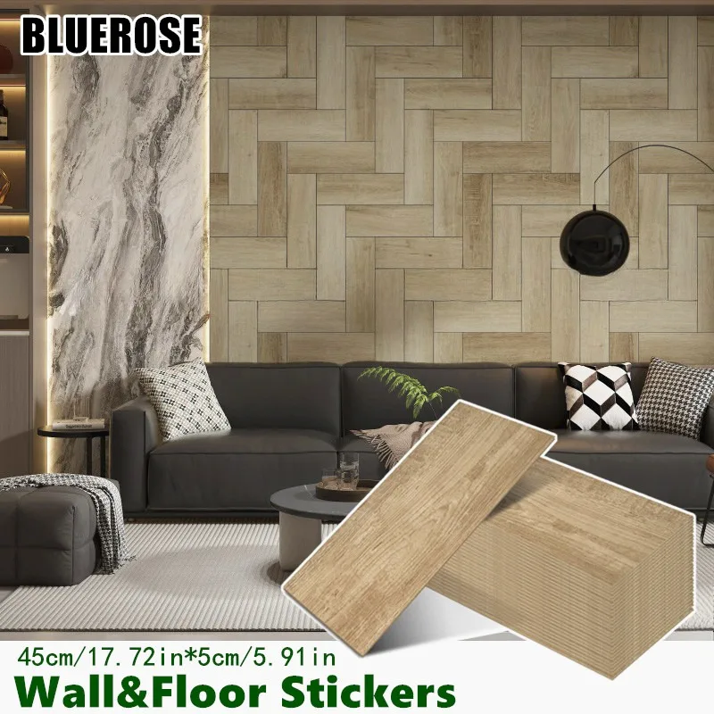 8/16/32 Pieces 15x45cm Self-Adhesive Wood Grain Tiles DIY Self-Adhesive Wallpaper for Living Room Bedroom Office Home Decor
8/16/32 Pieces 15x45cm Self-Adhesive Wood Grain Tiles DIY Self-Adhesive Wallpaper for Living Room Bedroom Office Home Decor