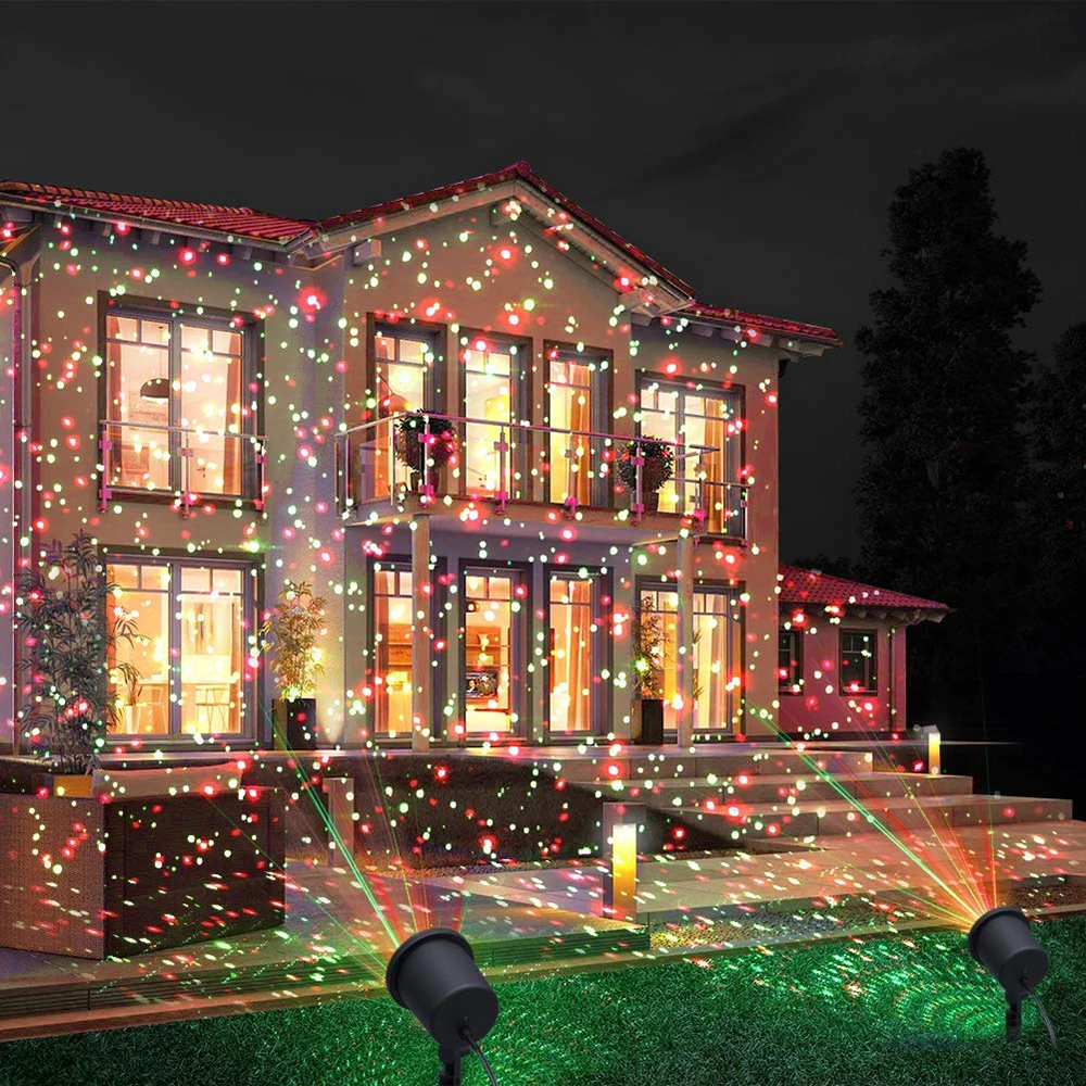 Moving Full Sky Star Laser Projector Landscape Lighting Red&Green Christmas Party LED Stage Light Outdoor Garden Lawn Laser Lamp
Moving Full Sky Star Laser Projector Landscape Lighting Red&Green Christmas Party LED Stage Light Outdoor Garden Lawn Laser Lamp