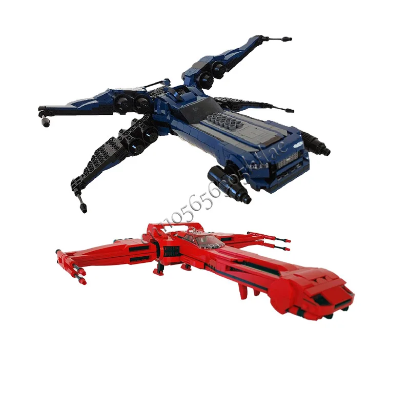 New MOC Star Battle Series X-Wing Starfighter Model Technology Building Blocks Creative For Children Popular Birthday Toys Gift
New MOC Star Battle Series X-Wing Starfighter Model Technology Building Blocks Creative For Children Popular Birthday Toys Gift