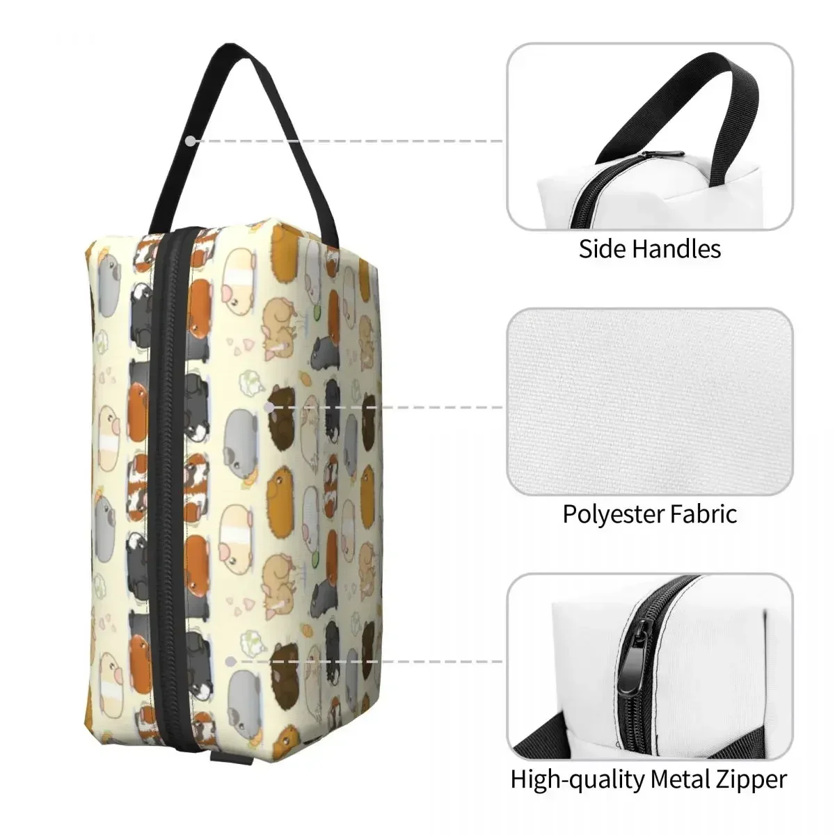 Pig Parade Makeup Bag for Women Travel Cosmetic Organizer Fashion Animal Storage Toiletry Bags
Pig Parade Makeup Bag for Women Travel Cosmetic Organizer Fashion Animal Storage Toiletry Bags