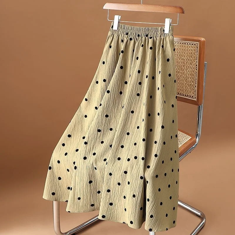 Dot Printed in Autumn Winter 2023 New Style High Waist Mid Length a Faldas Fashion Clothes for Women Skirts
Dot Printed in Autumn Winter 2023 New Style High Waist Mid Length a Faldas Fashion Clothes for Women Skirts