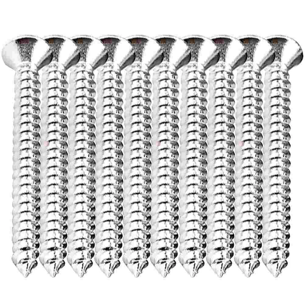 10 Pcs Guitar Neck Plate Screw Replacement Sturdy Metal Joint Electric Premium Material Mounting Plate Attachment
10 Pcs Guitar Neck Plate Screw Replacement Sturdy Metal Joint Electric Premium Material Mounting Plate Attachment