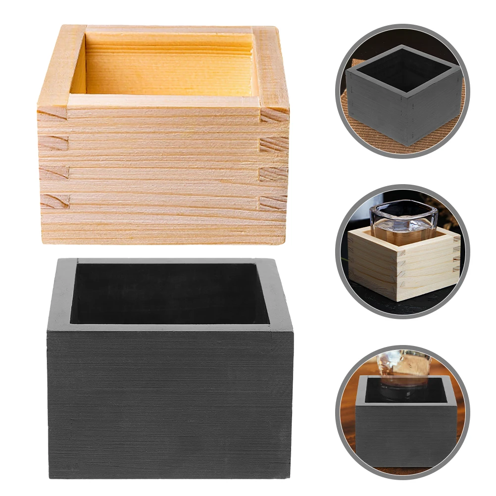2 pcs Japanese Wooden Box Square Cups Natural Wood Sake Cup Storage Kitchen Supplies Smooth Edge Woodenware
2 pcs Japanese Wooden Box Square Cups Natural Wood Sake Cup Storage Kitchen Supplies Smooth Edge Woodenware