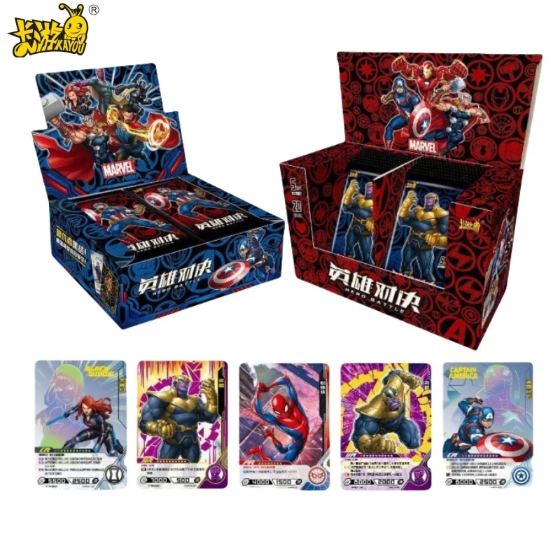 Новая коллекционная карта Kayou Marvel, легендарное издание, Человек-паук, Железный человек, герой, дуэль, конкурентоспособная боевая лазерная фантомная карта, игрушка в подарок
Новая коллекционная карта Kayou Marvel, легендарное издание, Человек-паук, Железный человек, герой, дуэль, конкурентоспособная боевая лазерная фантомная карта, игрушка в подарок