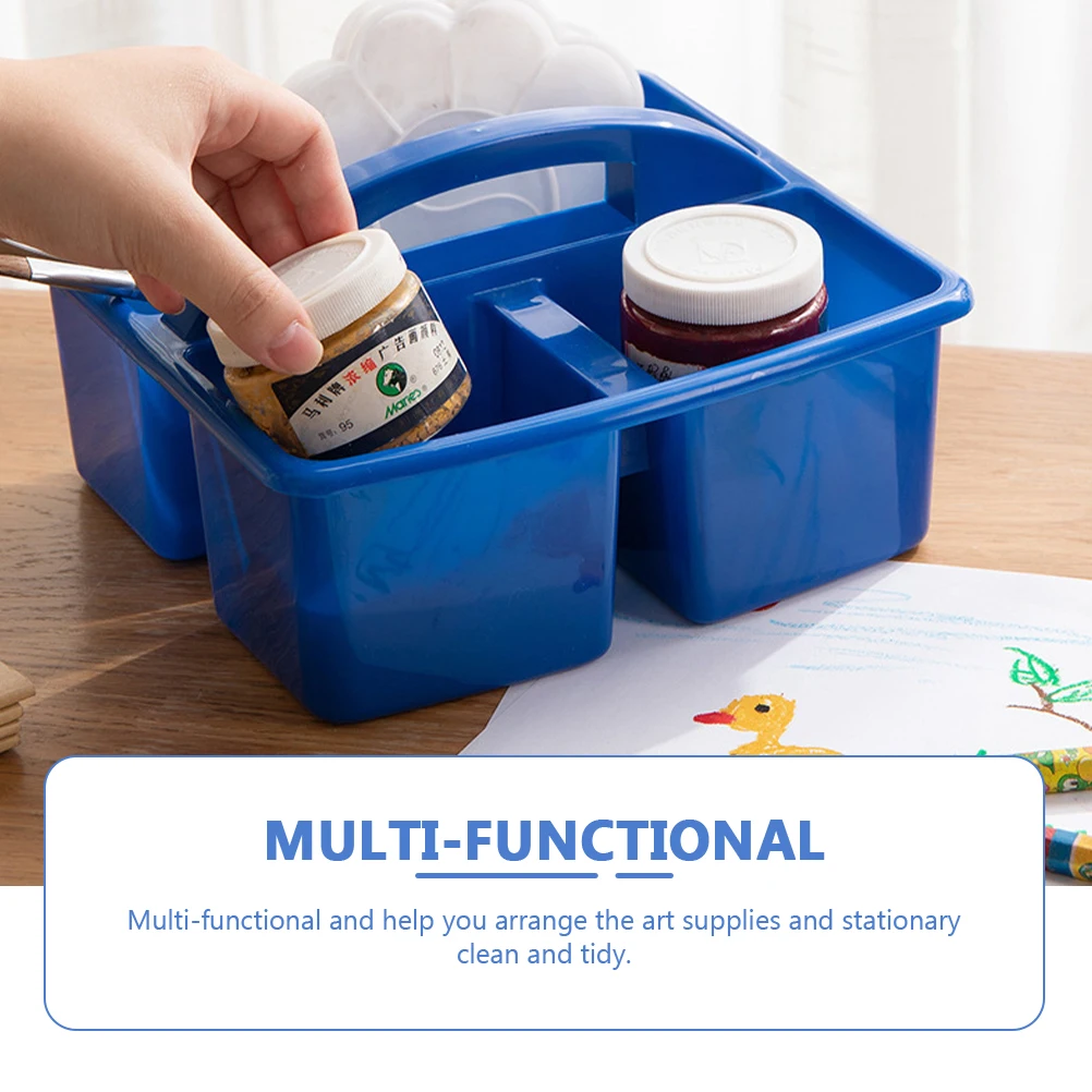 Compartment Storage Basket Stationery Organiser Organizer for Classroom Artwork Marker with Handle Pencil Office
Compartment Storage Basket Stationery Organiser Organizer for Classroom Artwork Marker with Handle Pencil Office
