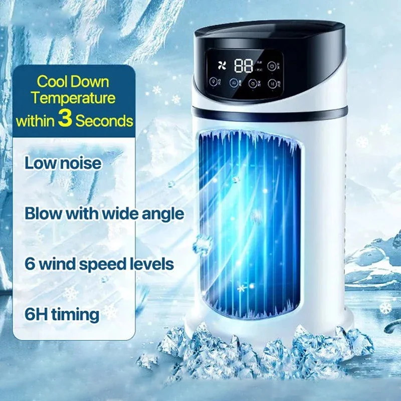 Portable spray Desktop Air Cooler USB Mini Air Conditioner Multifunctional Timed Air Cooling Fan Home Office Air Cooler
Portable spray Desktop Air Cooler USB Mini Air Conditioner Multifunctional Timed Air Cooling Fan Home Office Air Cooler