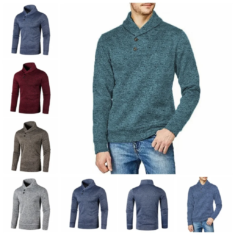 Men Half Turtleneck Warm Solid Color Sweater Winter Men's Sweater Slim Pullover Men's Button Hoodies Shirt Size S--XXXL
Men Half Turtleneck Warm Solid Color Sweater Winter Men's Sweater Slim Pullover Men's Button Hoodies Shirt Size S--XXXL