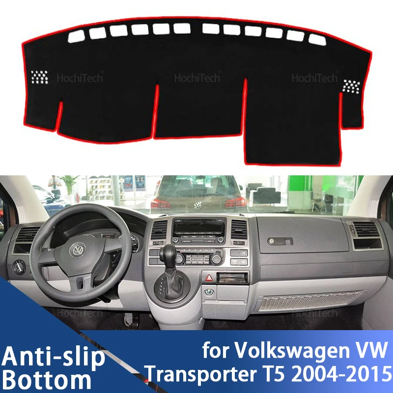 For Volkswagen VW Transporter T5 Caravell 2004-2015 Anti-Slip Mat Dashboard Cover Pad Sunshade Dashmat Carpet Car Accessories
For Volkswagen VW Transporter T5 Caravell 2004-2015 Anti-Slip Mat Dashboard Cover Pad Sunshade Dashmat Carpet Car Accessories