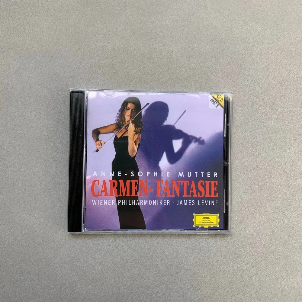 Альбом на компакт-диске Anne-Sophie Mutter | Кармен Фантази | Классика для скрипки и Зигенервайсен | Виртуозное исполнение на Hi-Fi диске
Альбом на компакт-диске Anne-Sophie Mutter | Кармен Фантази | Классика для скрипки и Зигенервайсен | Виртуозное исполнение на Hi-Fi диске