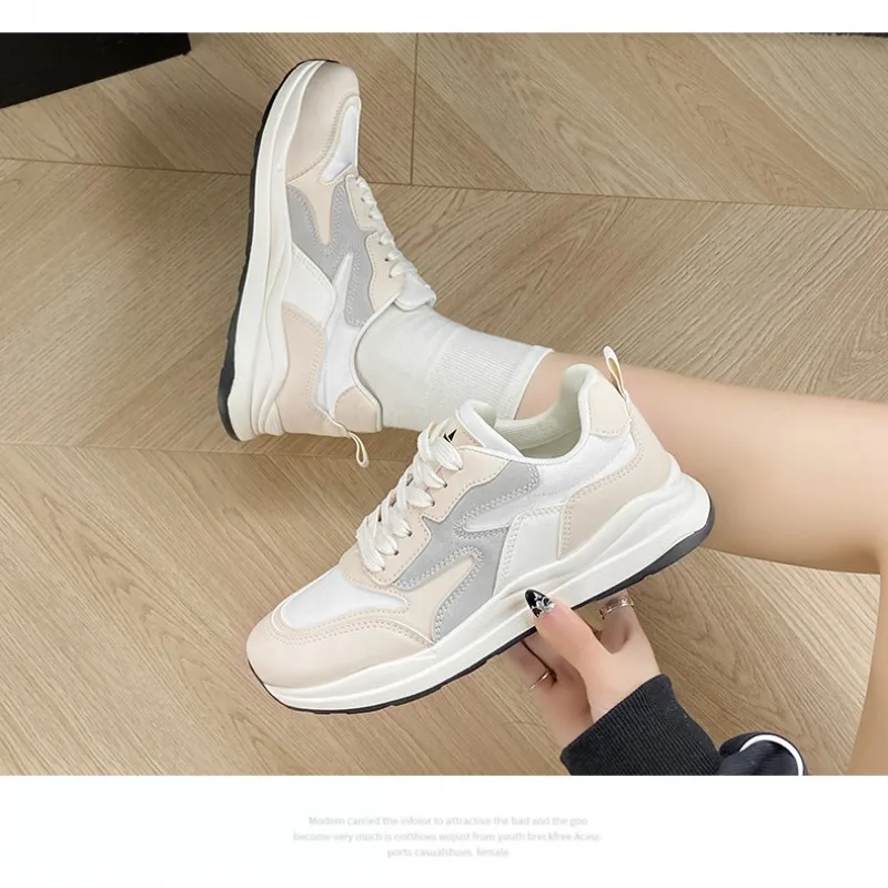 Women's Lightweight Running Shoes 2026 New Spring Trendy Dad Shoes Thick Bottom Versatile Travel Sneakers Fashionable
Women's Lightweight Running Shoes 2026 New Spring Trendy Dad Shoes Thick Bottom Versatile Travel Sneakers Fashionable