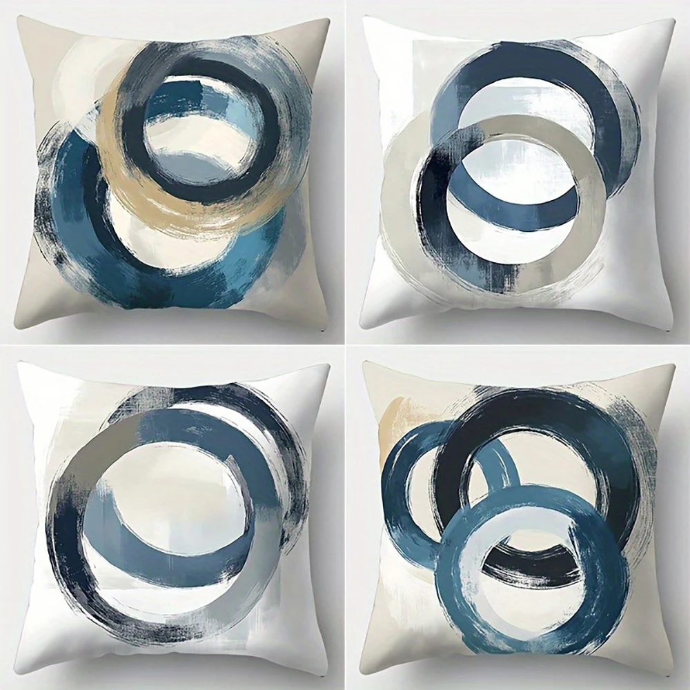 Abstract Circles on Pillow CoversSuitable for sofa car bedroom decorative cushion cover pillow cover
Abstract Circles on Pillow CoversSuitable for sofa car bedroom decorative cushion cover pillow cover