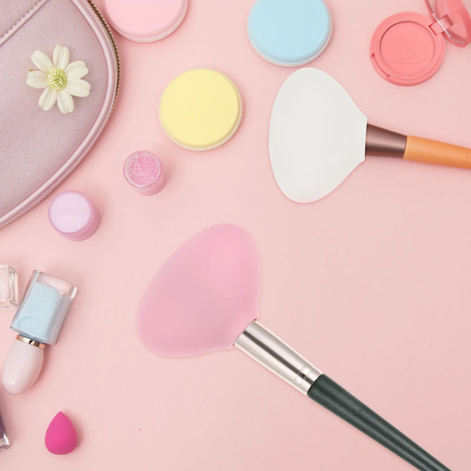 Makeup Makeup Brush Protective Cover Covers Silicone Durable Waterproof Dustproof Travel Protective Cosmetics Eyeshadow Gel
Makeup Makeup Brush Protective Cover Covers Silicone Durable Waterproof Dustproof Travel Protective Cosmetics Eyeshadow Gel