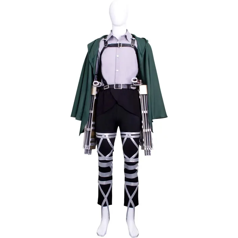 Anime Titan Cosplay Costume Final Season Jean Kirstein Levi Mikasa Ackerman Armin Connie Hange Only Costume without prop
Anime Titan Cosplay Costume Final Season Jean Kirstein Levi Mikasa Ackerman Armin Connie Hange Only Costume without prop