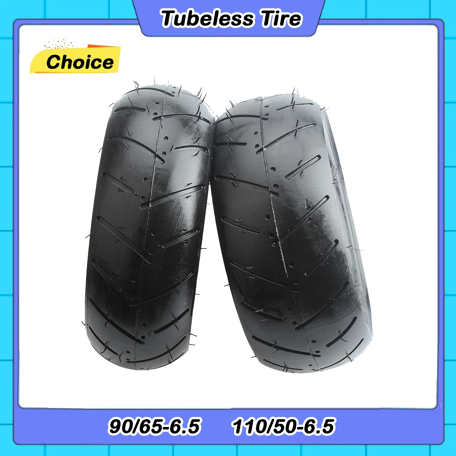 Good Quality 11 Inch 110/50-6.5 90/65-6.5 Tubeless Tire for Electric Scooter Bike City Road Street Widen Tires Replacement Parts
Good Quality 11 Inch 110/50-6.5 90/65-6.5 Tubeless Tire for Electric Scooter Bike City Road Street Widen Tires Replacement Parts