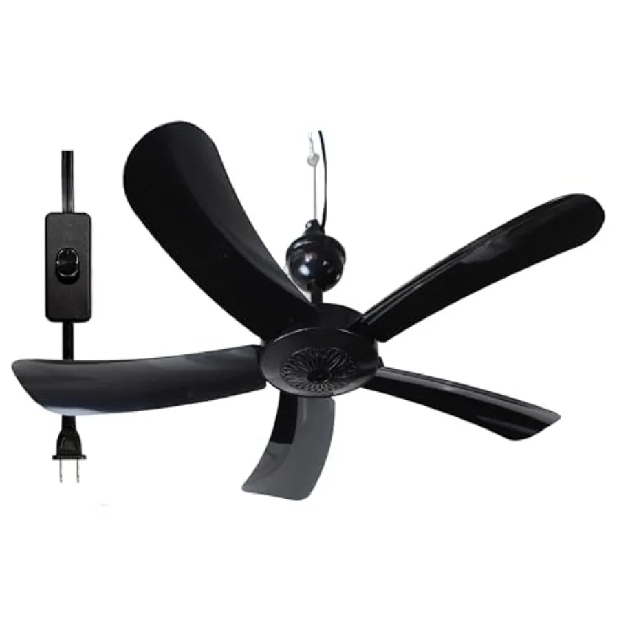 Pergola Breeze Single Speed 31" Portable Ceiling Fan AC 110V with 15' cord and in-line power switch. Great for Pergolas Gazebos
Pergola Breeze Single Speed 31" Portable Ceiling Fan AC 110V with 15' cord and in-line power switch. Great for Pergolas Gazebos