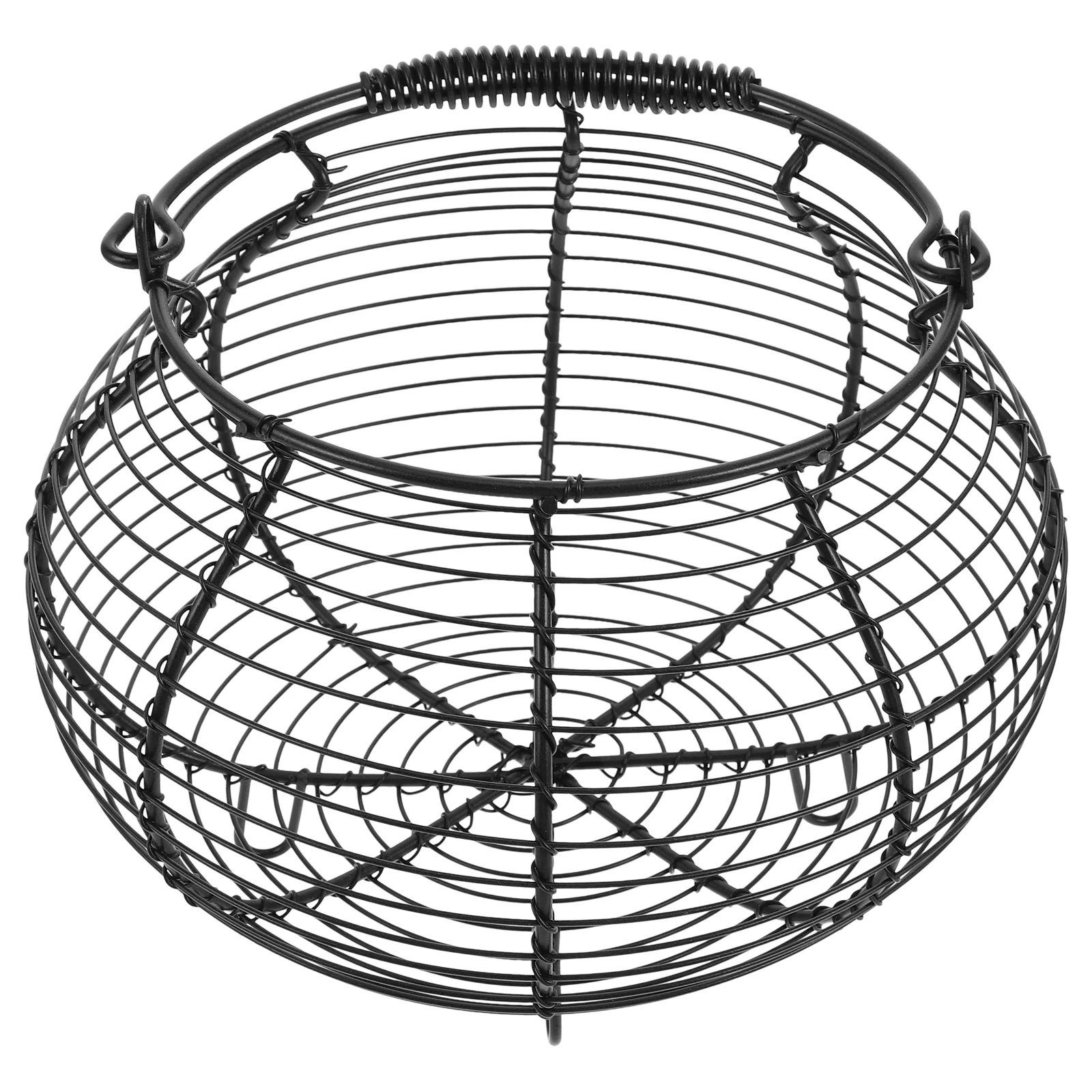 Portable Egg Basket Baskets with Handles Groceries Round for Storage Gathering Small Black Wire Iron Toys Chicken
Portable Egg Basket Baskets with Handles Groceries Round for Storage Gathering Small Black Wire Iron Toys Chicken